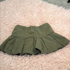 Zara Kids Olive Green Skirt